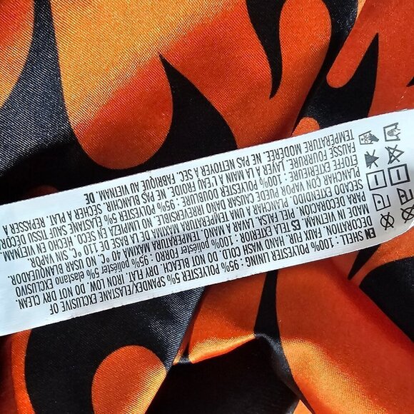 Flamin' Hot Cheetos x Forever 21 Faux Fur Jacket, Women's Small - Picture 8 of 11